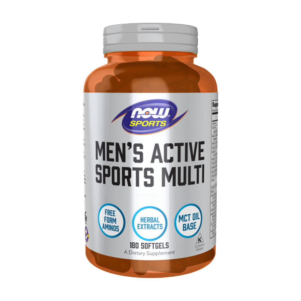 Men's Active Sports Multi - 180 Cápsulas blandas - Now