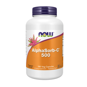 AlphaSorb-C, 500mg - 180 Cápsulas - Now