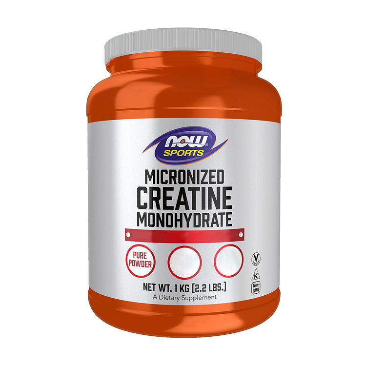 Creatina Monohidrato Micronizado en Polvo - 1kg - Now