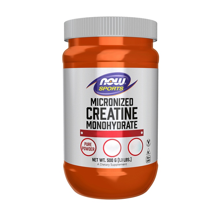 Creatina Monohidratada em Pó Micronizado - 500g - Now