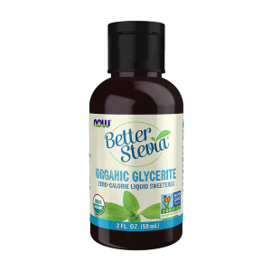 BetterStevia Líquido, Glicerite Biológica - 59ml - Now