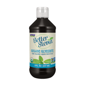 BetterStevia Líquido, Glicerite Biológica - 237ml - Now