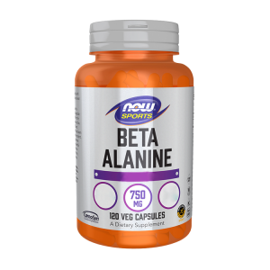 Beta-Alanine - 750mg - 120 Cápsulas - Now
