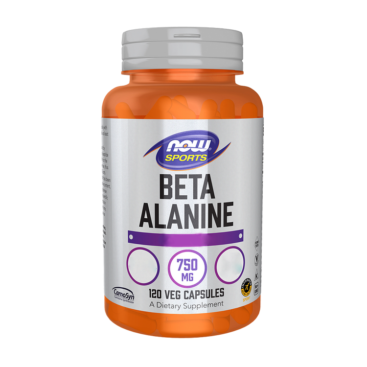Beta-Alanine - 750mg - 120 Cápsulas - Now