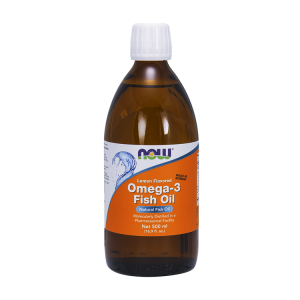 Omega-3 Fish Oil Liquid - 500 ml - Now