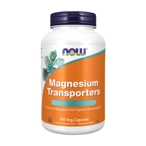 Magnésio Transporters - 180 Cápsulas - Now