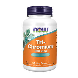 Tri-Chromium - 500mcg - 180 Cápsulas - Now