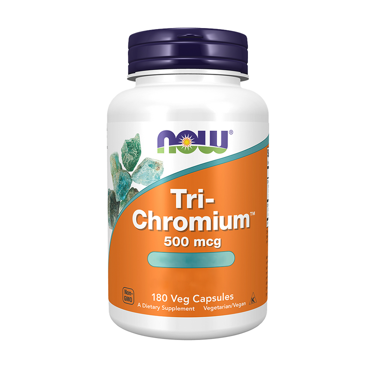 Tri-Chromium - 500mcg - 180 Cápsulas - Now