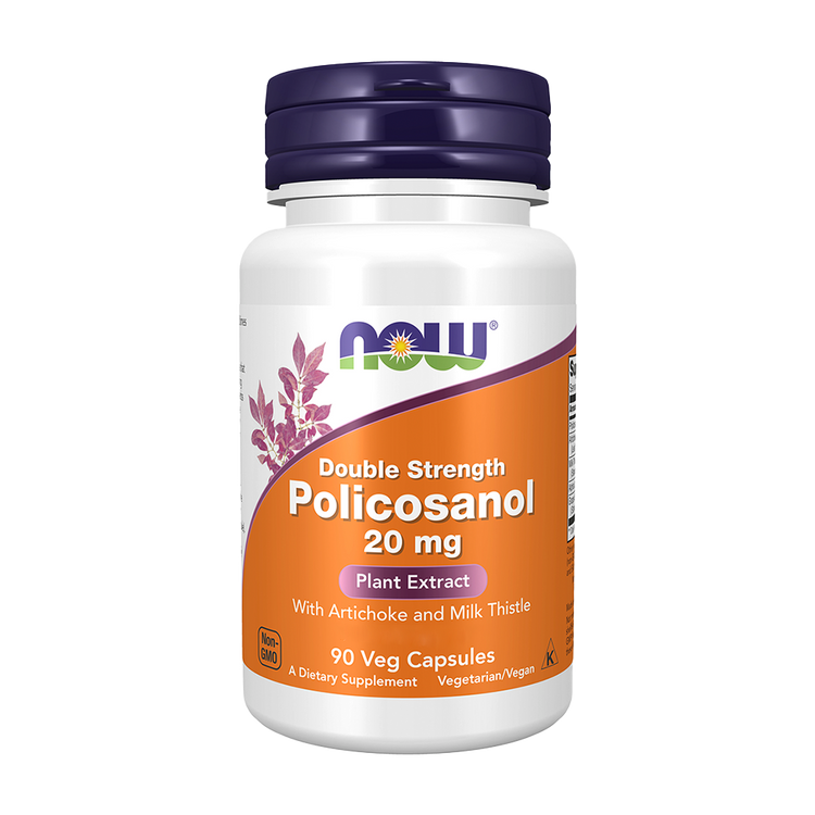 Policosanol 20mg - 90 Cápsulas - Now