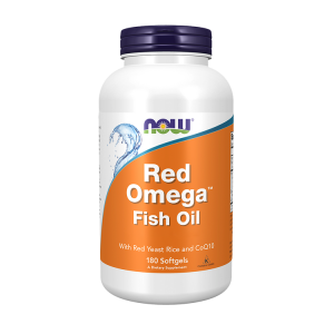 Red Omega (Red Yeast Rice) - 180 Cápsulas Moles – Now