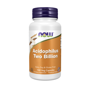 Acidophilus 2 Billion - 100 Cápsulas - Now