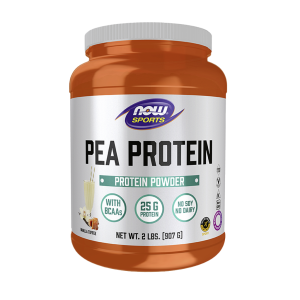 Pea Protein - Vanilla Toffee - 907 grams - Now