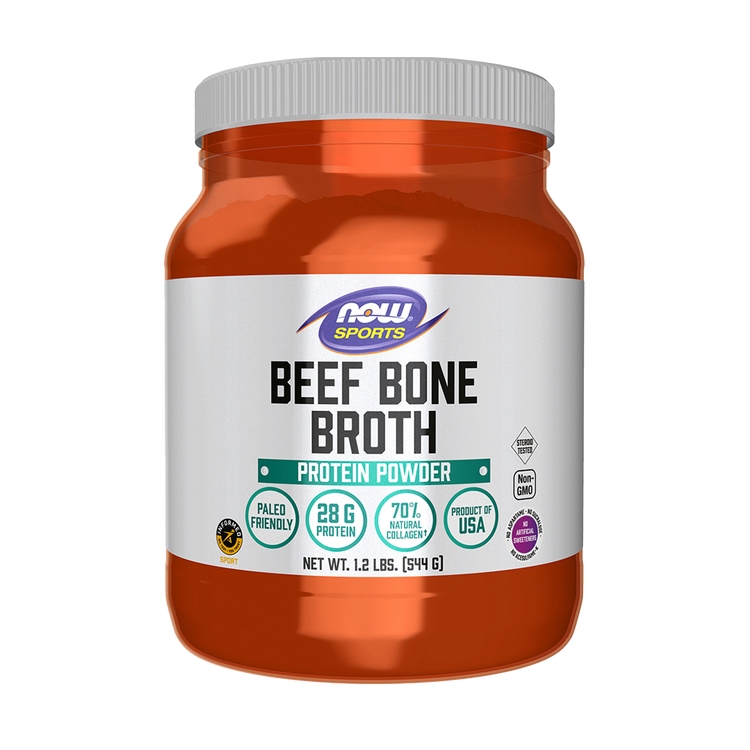 Bone Broth Beef Powder - 544 grams - Now