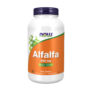Alfafa 650 mg - 500 Comprimidos - Now