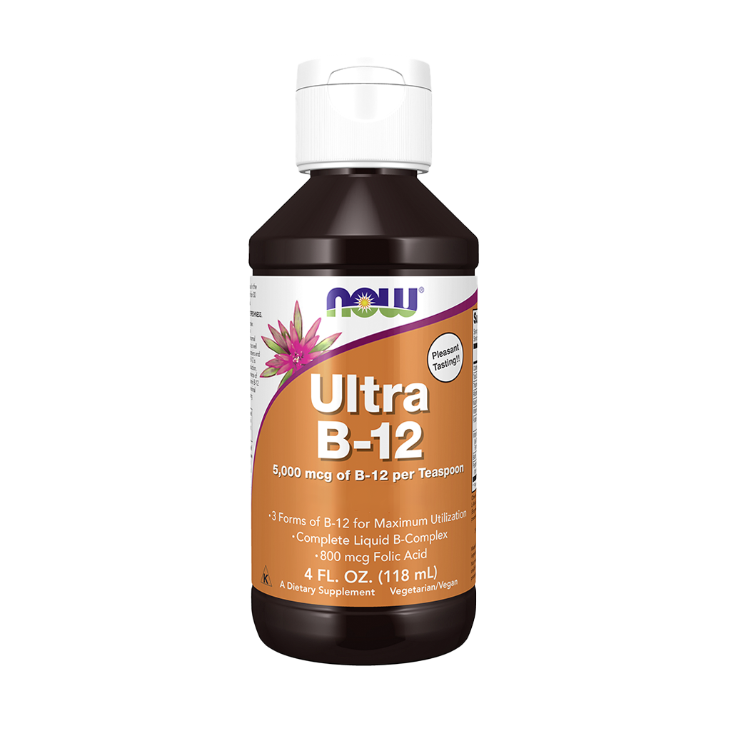 Ultra Vitamina B-12 Líquida 118ml - Now