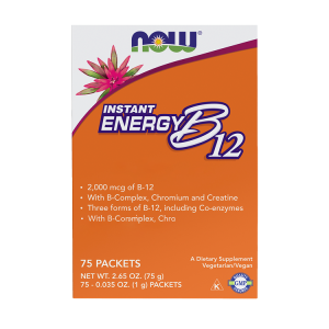 Vitamin B-12, Instant Energy - 75 Packets - Now
