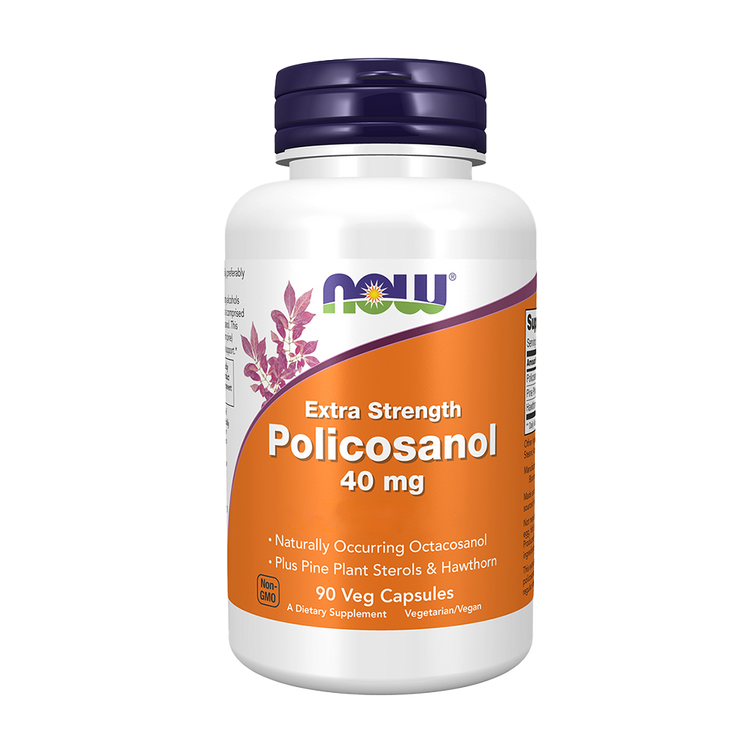 Policosanol 40mg - 90 Cápsulas - Now