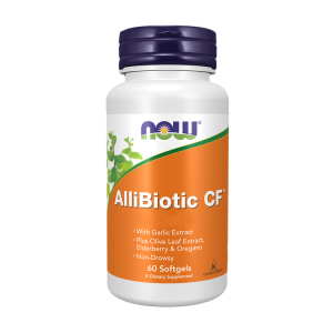 AlliBiotic CF - 60 Cápsulas Moles - Now