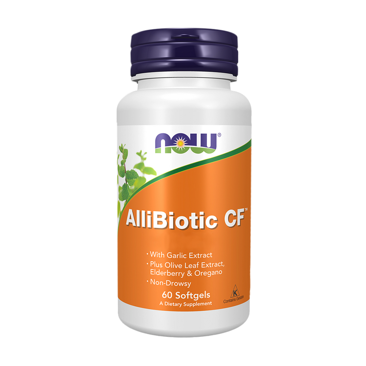 AlliBiotic CF - 60 Cápsulas Moles - Now