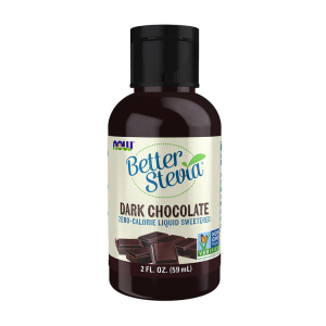 BetterStevia Líquido Chocolate Preto - 59ml - Now
