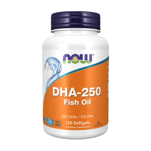 DHA-250, 250 DHA / 125 EPA - 120 softgels - Now