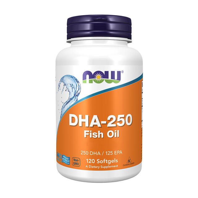 DHA-250, 250 DHA / 125 EPA - 120 softgels - Now