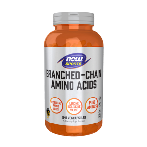 Branched-Chain Amino Acids - 240 cápsulas - Now