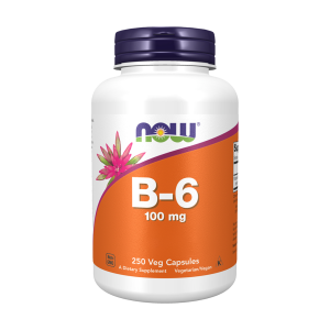 Vitamin B-6 - 100mg - 250 Cápsulas - Now