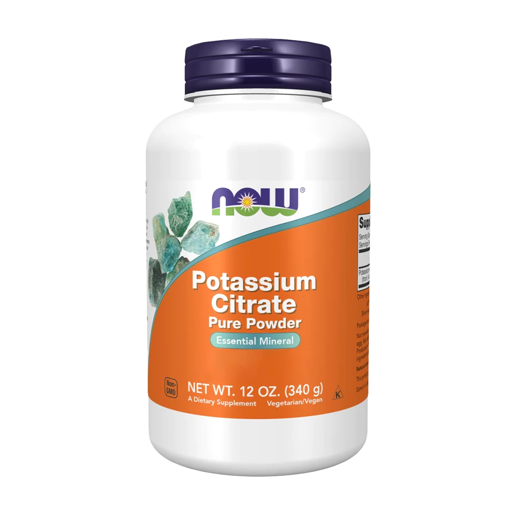 Potassium Citrate - Pure Powder - 340 Grams - Now