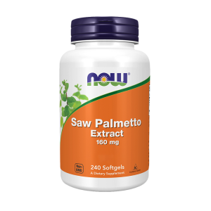Saw Palmetto 160mg - 240 Cápsulas Moles - Now