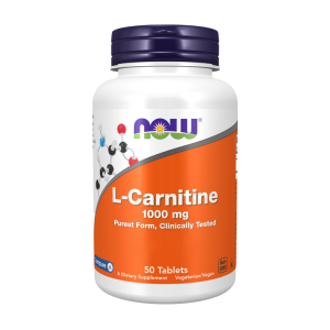 L-Carnitine 1000mg - 50 Comprimidos - Now
