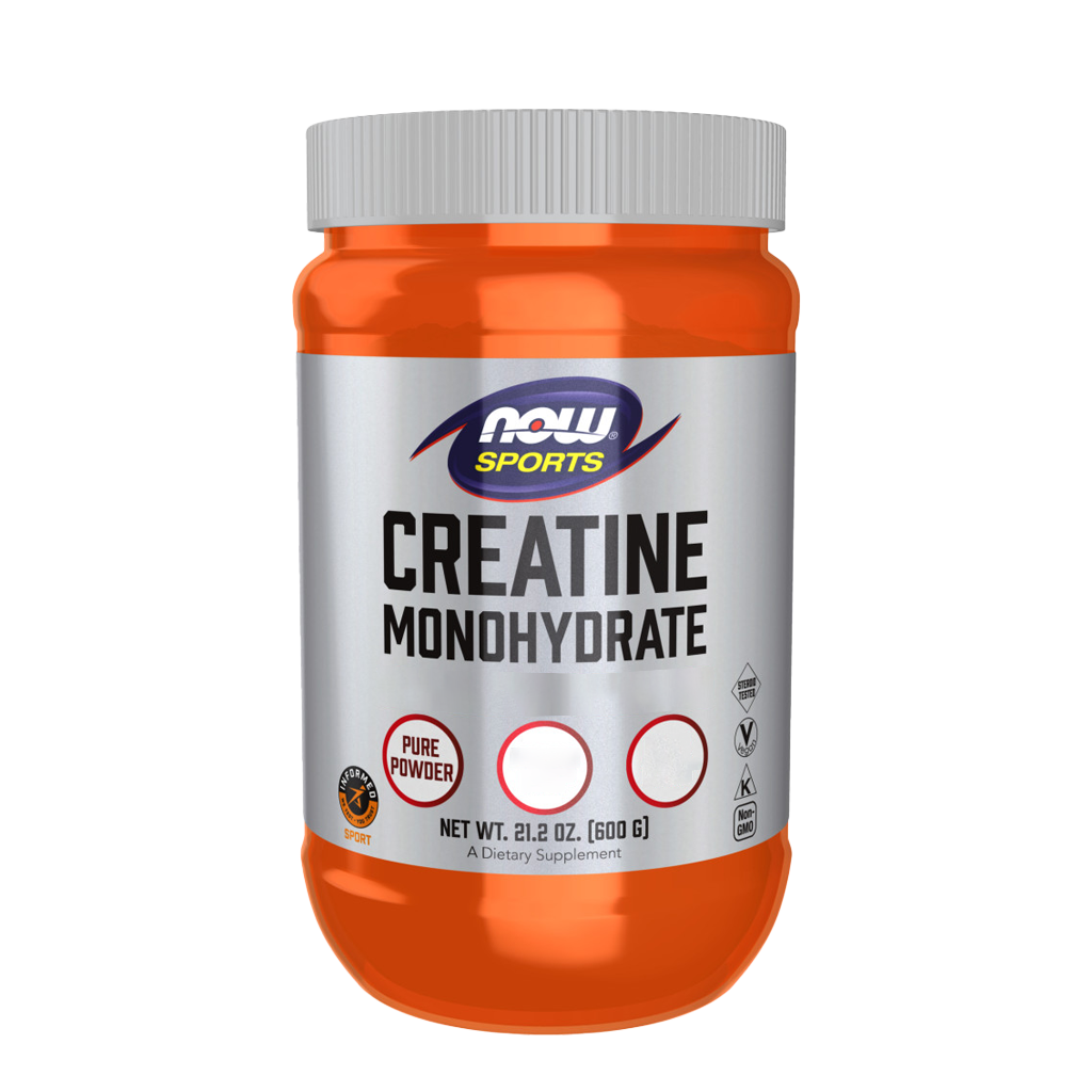 Creatine Monohydrate Powder 607gr - Now