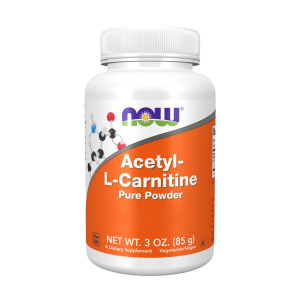 Acetil-L-Carnitina Powder em pó 340g - Now