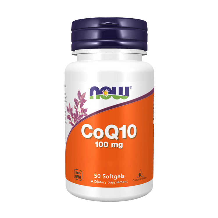CoQ10 100 mg - 50 Cápsulas Moles - Now