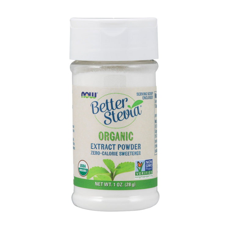 BetterStevia Extrato em Pó Biológico - 28gr - Now
