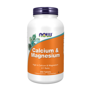Calcium + Magnesium - 250 Comprimidos - Now