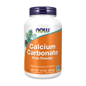 Cálcio Carbonato Pure Powder - 340 grams - Now