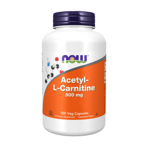 Acetyl-L Carnitine 500mg - 200 Cápsulas - Now
