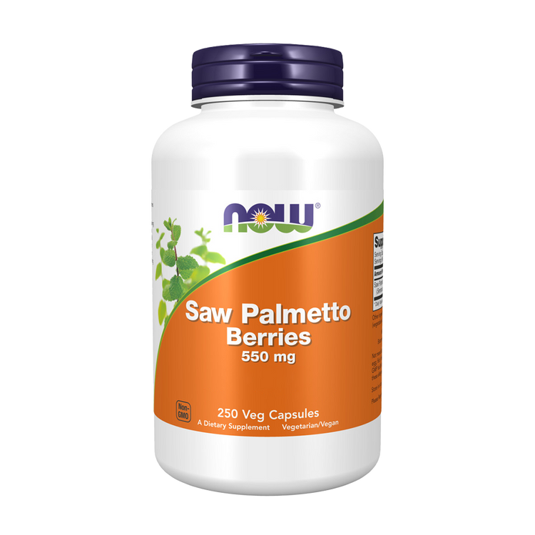 Saw Palmetto Berries - 550mg - 250 Cápsulas – Now