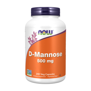 D-Mannose - 500mg - 240 Cápsulas - Now