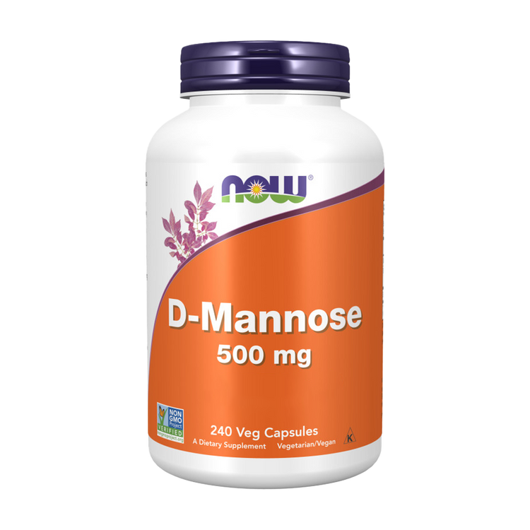 D-Mannose - 500mg - 240 Cápsulas - Now