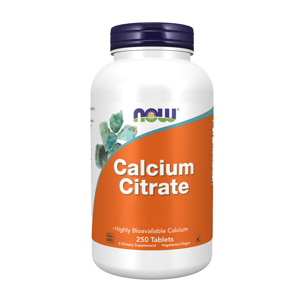 Calcium Citrate - 250 Comprimidos - Now