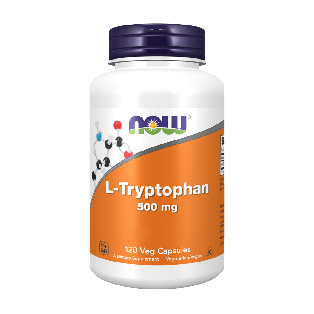 L-Triptofano 500 mg - 120 Cápsula - Now