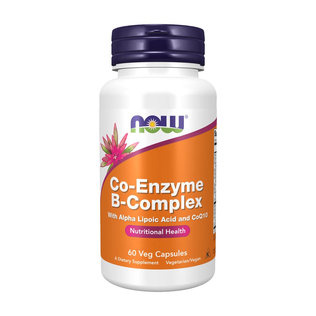 Co-Enzyme B-Complex - 120 Cápsulas - Now