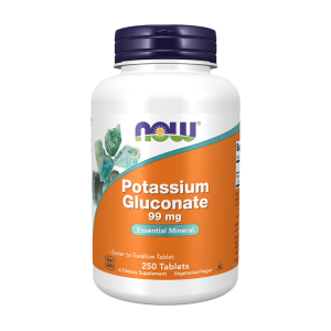 Potassium Gluconate - 99mg - 250 Comprimidos - Now