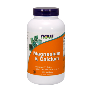 Magnesium + Calcium - 250 Comprimidos - Now