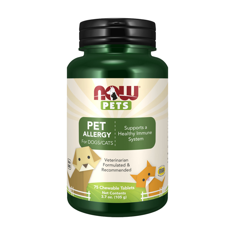 Pet Allergy - 75 comprimidos mastigáveis - Now