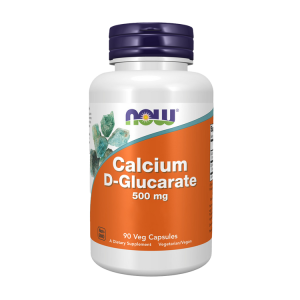Calcium D-Glucarate 500mg - 90 Cápsulas - Now