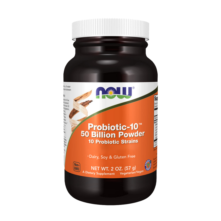 Probiotic-10 50 Billones Polvo - 57gr - Now