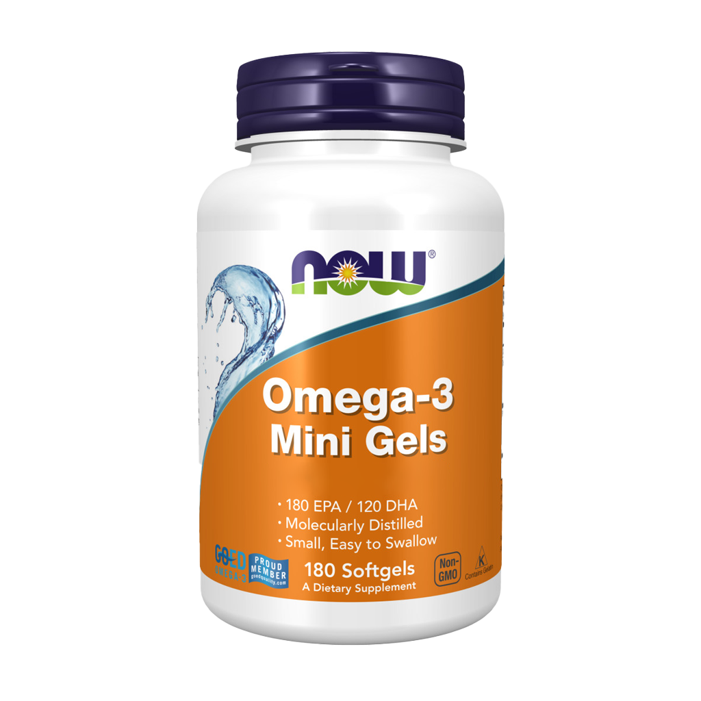 Omega-3 Mini Geles - 180 Cápsulas blandas